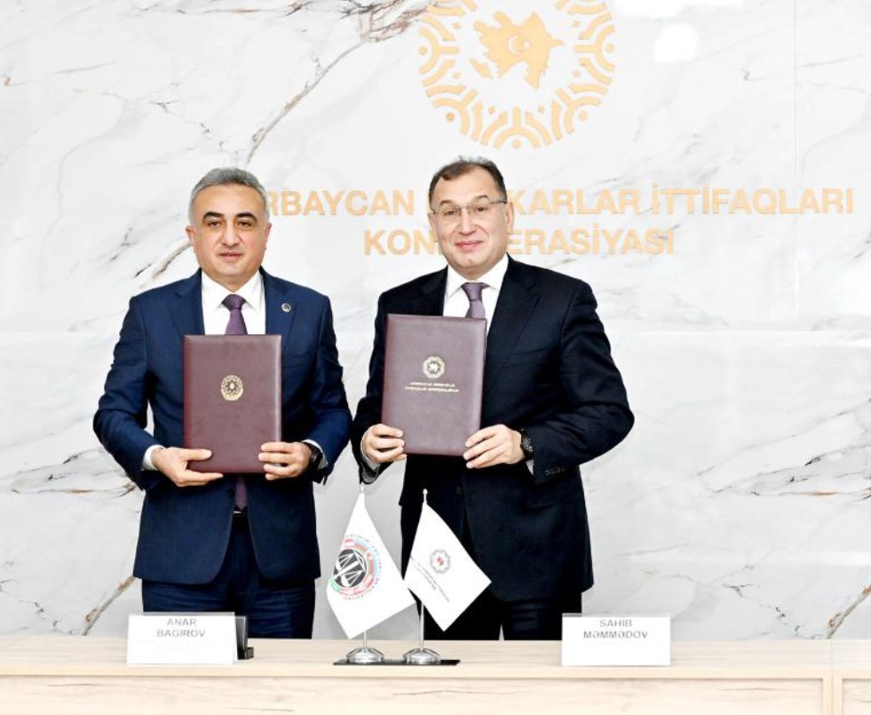 Конфедерация профсоюзов Азербайджана заключила соглашение с национальной коллегией адвокатов