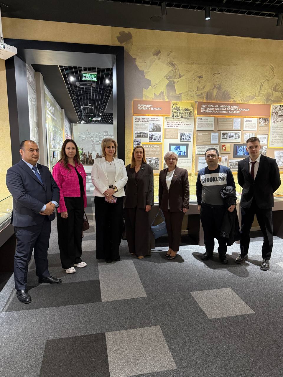 Посещение музея профсоюзного движения Узбекистана. Ташкент, 11 ноября 2025